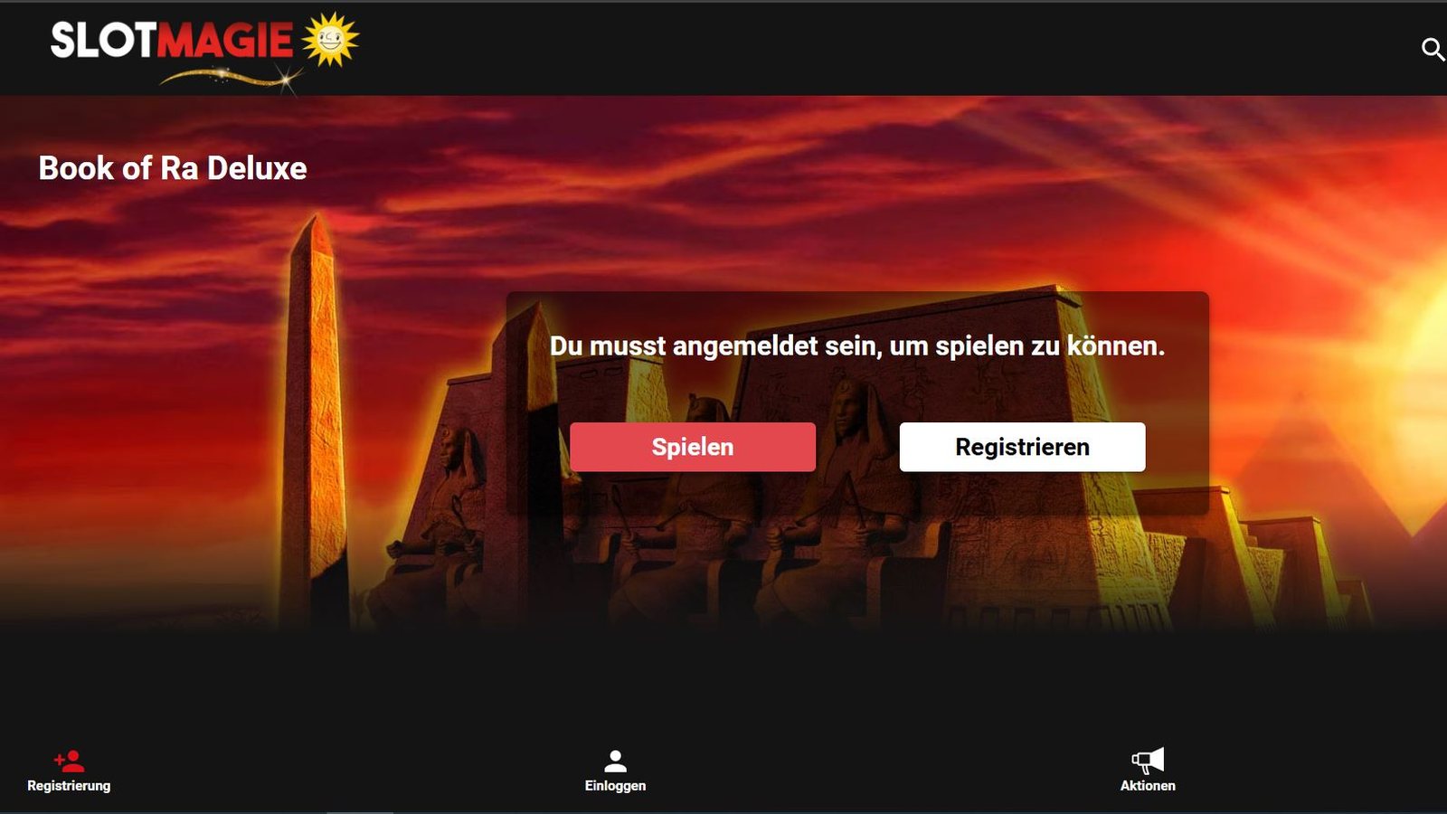 SlotMagie – Virtuelle Automatenspiele (Screenshot)
